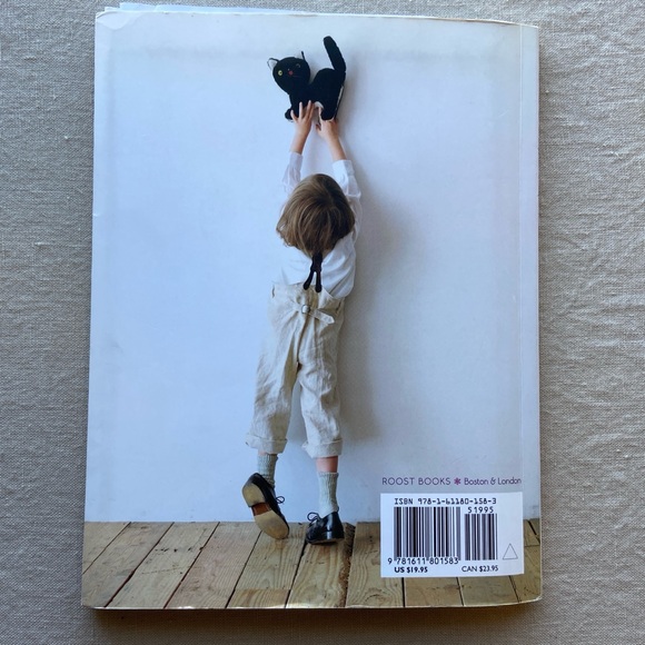 Japanese Sewing Patterns for Children Linen Wool Cotton Kids Book - Picture 12 of 14